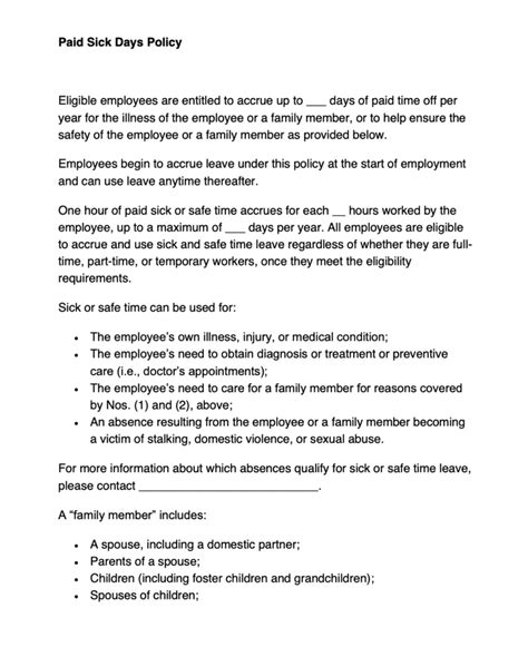Your job will be protected. . Kohls sick day policy